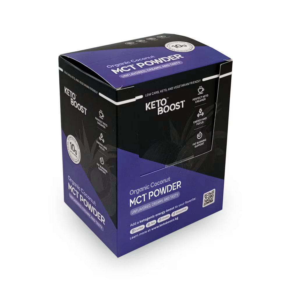 KetoBoost органично MCT масло на прах - Промо оферта 3 кутии х 10 x 16гр.
